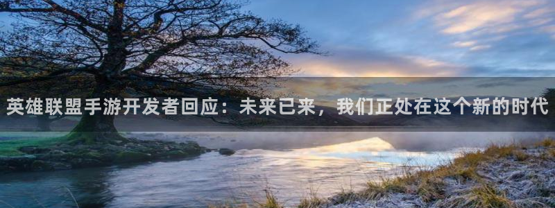 28大神预测吧：英雄联盟手游开发者回应：未来已来，我们正处在